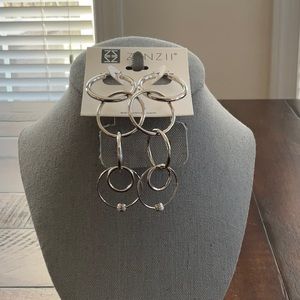 ZENZII - Multi-Ring Hoop Earrings